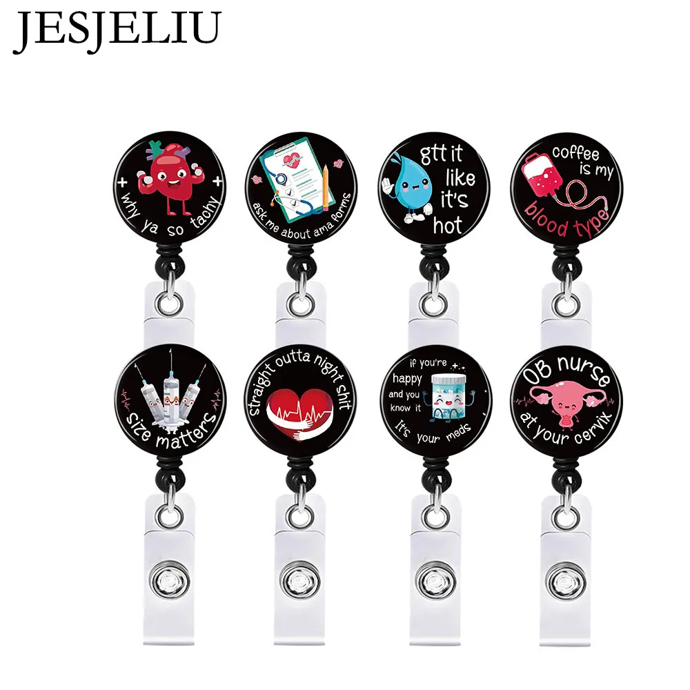 7 Styles Retractable Pull Badge Nurse Cute Cartoon Nurse Badge Reel Clip Name Badge Holder Card Students Doctor ID Card Keychain
7 Styles Retractable Pull Badge Nurse Cute Cartoon Nurse Badge Reel Clip Name Badge Holder Card Students Doctor ID Card Keychain