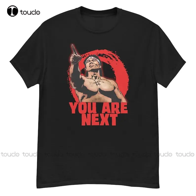 

Футболка Bloodsport-You Are Next Classic Tee 80S Custom Aldult Teen унисекс футболки с цифровой печатью женский подарок на заказ