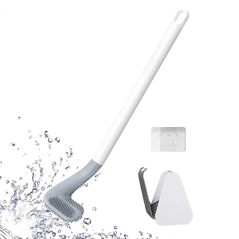 Silicone Bristle Golf Toilet Brush and Drying Holder for Bathroom Storage and Organization Bathroom Cleaning Tool WC Accessories
Silicone Bristle Golf Toilet Brush and Drying Holder for Bathroom Storage and Organization Bathroom Cleaning Tool WC Accessories