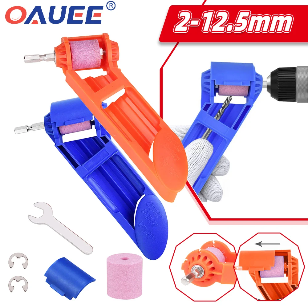 2-12.5mm Portable Corundum Grinding Wheel Drill Bit Sharpener Titanium Drill Portable Drill Bit Powered Tool Parts
2-12.5mm Portable Corundum Grinding Wheel Drill Bit Sharpener Titanium Drill Portable Drill Bit Powered Tool Parts