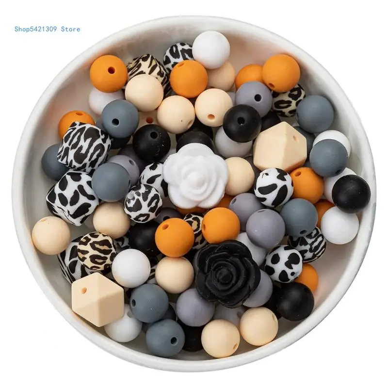 85WA 12mm Silicone Beads Pacifier Clip DIY Accessories Necklace Bracelet Bead Kits
85WA 12mm Silicone Beads Pacifier Clip DIY Accessories Necklace Bracelet Bead Kits