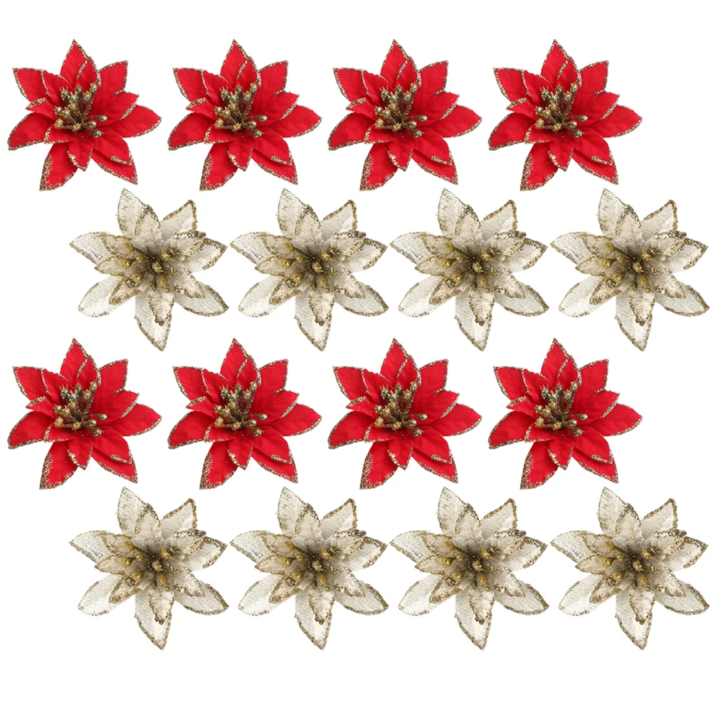 Christmas Glitter Flowers Artificial Christmas Wreath Flowers Mreey Christmas Tree Decoration Happy New Year Ornaments
Christmas Glitter Flowers Artificial Christmas Wreath Flowers Mreey Christmas Tree Decoration Happy New Year Ornaments