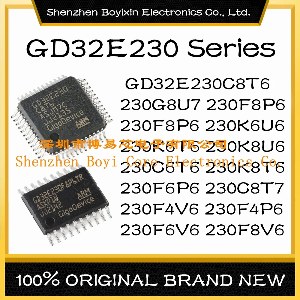 GD32E230C8T6 GD32E230F8P6 GD32E230F4V6 GD32E230K8T6 GD32E230K8U6 GD32E230F6P6 GD32E230G6U6 F4P6 F6V6 K6T6 K6U6 C6T6G8U6
GD32E230C8T6 GD32E230F8P6 GD32E230F4V6 GD32E230K8T6 GD32E230K8U6 GD32E230F6P6 GD32E230G6U6 F4P6 F6V6 K6T6 K6U6 C6T6G8U6