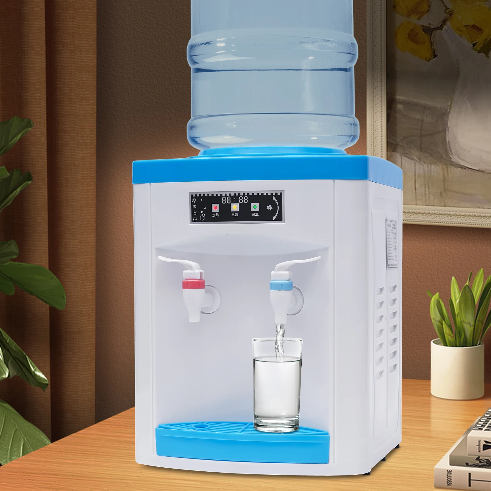 Countertop Water Dispenser Top Loading Water Cooler Warm & Hot & Cold Freestanding Drinking Machine for Home Office
Countertop Water Dispenser Top Loading Water Cooler Warm & Hot & Cold Freestanding Drinking Machine for Home Office