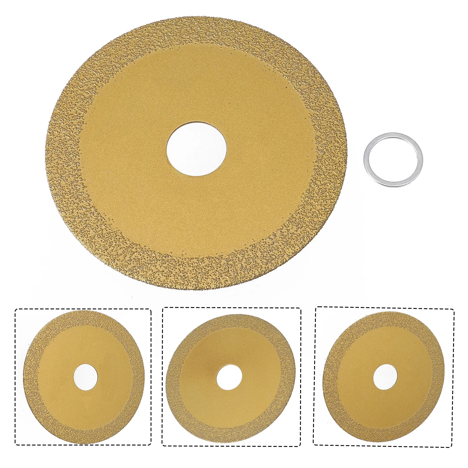 1pcs 100mm Brazed Diamond Saw Blade Cutting Disc For Cutting Steel Metal Stone Iron Rebar Aluminum Power Tools Accessories
1pcs 100mm Brazed Diamond Saw Blade Cutting Disc For Cutting Steel Metal Stone Iron Rebar Aluminum Power Tools Accessories