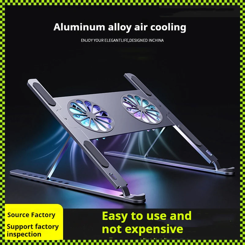 Suitable For Laptop Stand Fan Heat Dissipation Stand Aluminum Alloy Heat Sink Semiconductor Laptop Universal Stand
Suitable For Laptop Stand Fan Heat Dissipation Stand Aluminum Alloy Heat Sink Semiconductor Laptop Universal Stand