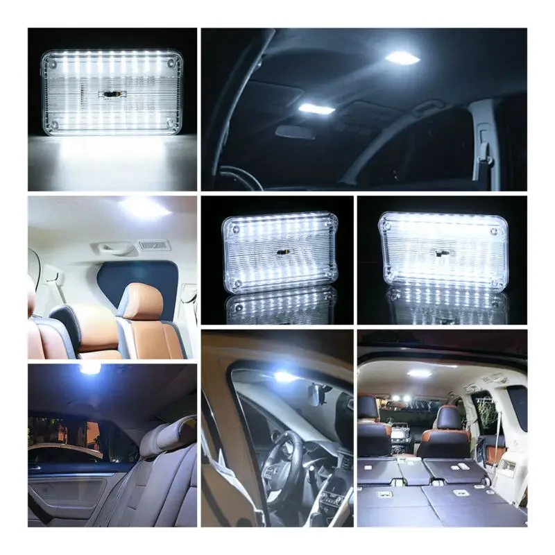 White 1 X Car Roof Light ABS Plastic 4 X Mount Screws 36LED Car Vehicle Interior Dome Roof Ceiling Van Trunk Lamp
White 1 X Car Roof Light ABS Plastic 4 X Mount Screws 36LED Car Vehicle Interior Dome Roof Ceiling Van Trunk Lamp