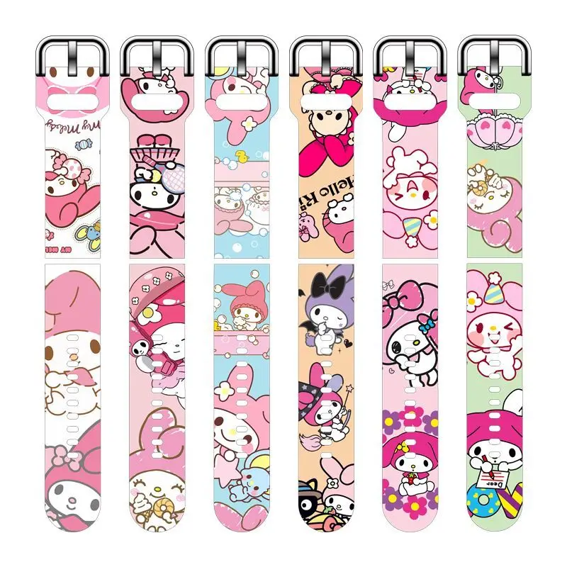 Sanrio My Melody Kuromi Cinnamoroll Kawaii Strap Band for Honour Magic Dream 20 22 Mm Cute Cartoon Silicone Replacement Bracelet
Sanrio My Melody Kuromi Cinnamoroll Kawaii Strap Band for Honour Magic Dream 20 22 Mm Cute Cartoon Silicone Replacement Bracelet