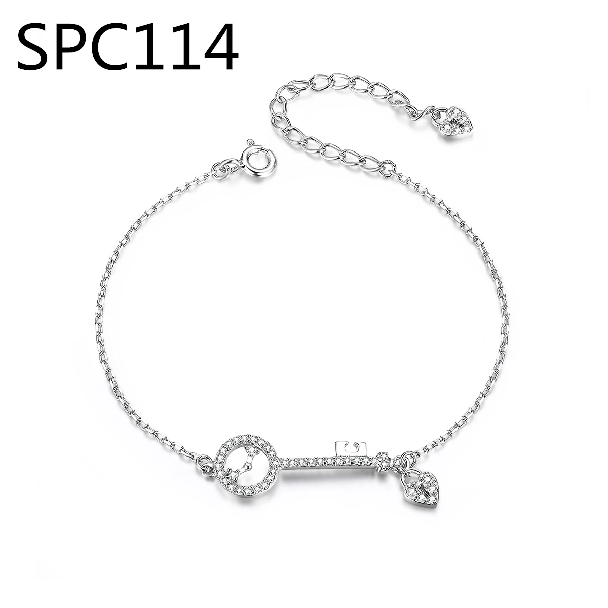 

SPC10 Silver Bracelet Ocean Pendant Blue Zirconia Christmas Gift For Women Fine Jewelry High Quality