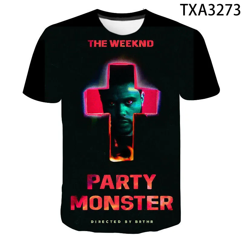 2020 New Summer Printed 3D T-shirt The Weeknd Men Women Children Cool Tee Tops Male Streetwear Cool T Shirt Boy girl Kids
2020 New Summer Printed 3D T-shirt The Weeknd Men Women Children Cool Tee Tops Male Streetwear Cool T Shirt Boy girl Kids