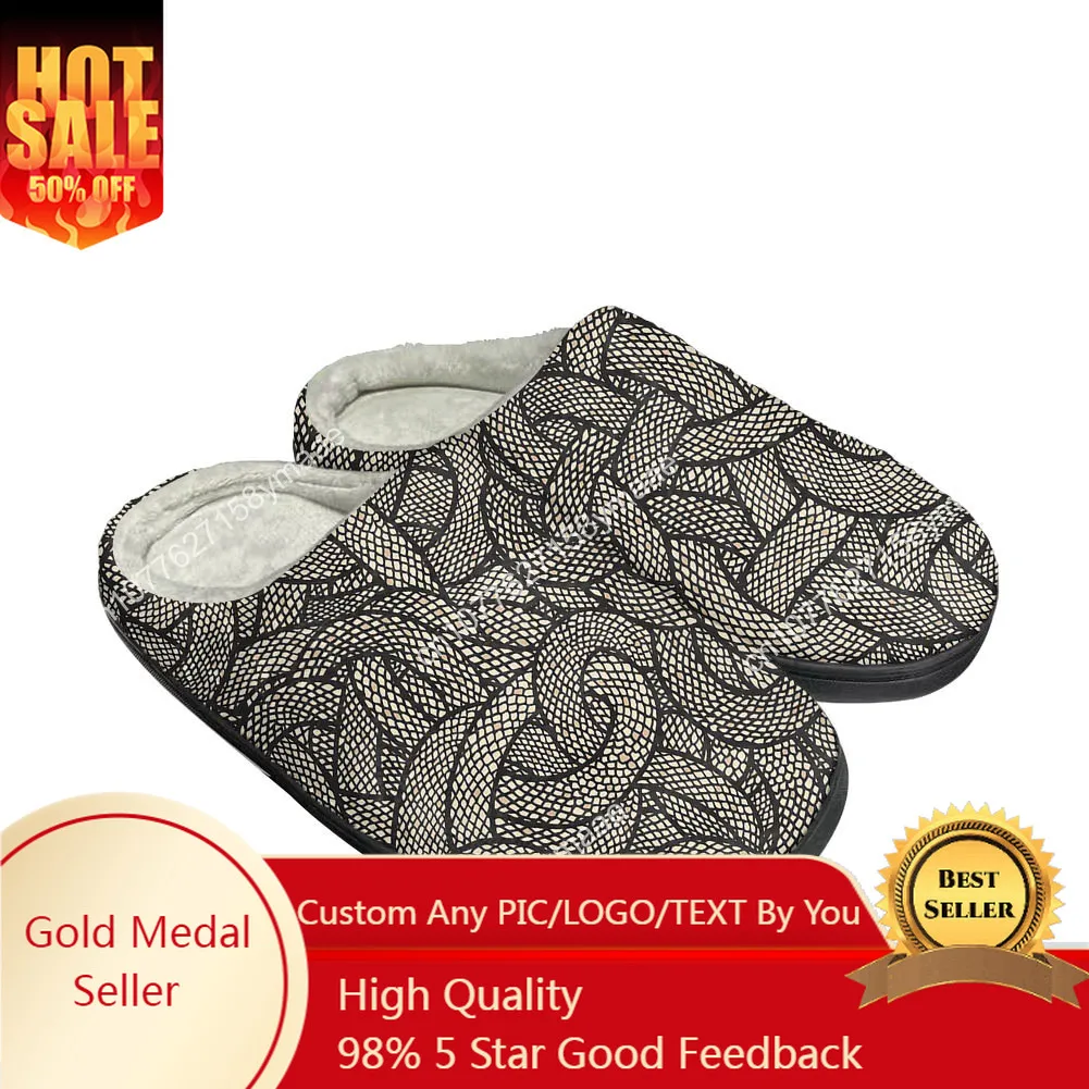 Домашние хлопковые тапочки со змеиным принтом на заказ, высококачественные мужские и женские плюшевые модные повседневные теплые тапочки для подростков, термотапочки
Домашние хлопковые тапочки со змеиным принтом на заказ, высококачественные мужские и женские плюшевые модные повседневные теплые тапочки для подростков, термотапочки