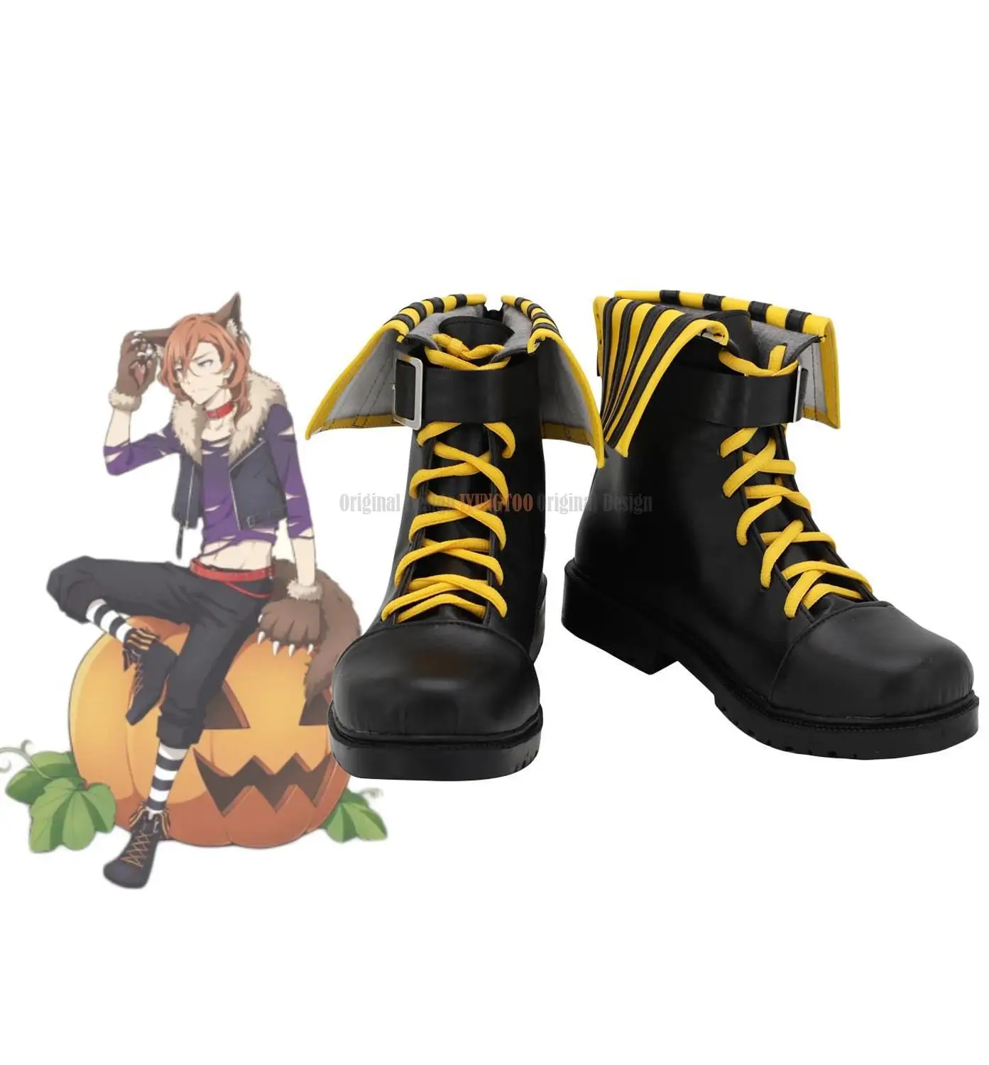 Nakahara Chuya Shoes Cosplay Bungo Stray Dogs Chuya Nakahara Cosplay Boots Black Shoes Custom Made
Nakahara Chuya Shoes Cosplay Bungo Stray Dogs Chuya Nakahara Cosplay Boots Black Shoes Custom Made
