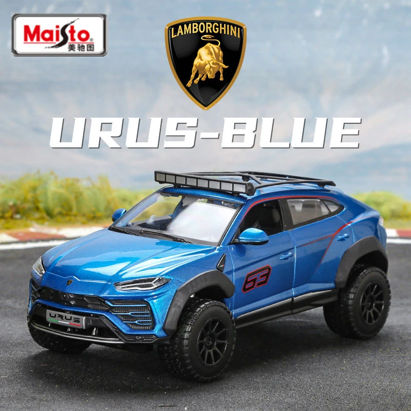 Модель спортивного автомобиля Maisto 1:24 Lamborghini URUS SUV из сплава, литая металлическая игрушка, модель внедорожника, имитация детского подарка
Модель спортивного автомобиля Maisto 1:24 Lamborghini URUS SUV из сплава, литая металлическая игрушка, модель внедорожника, имитация детского подарка