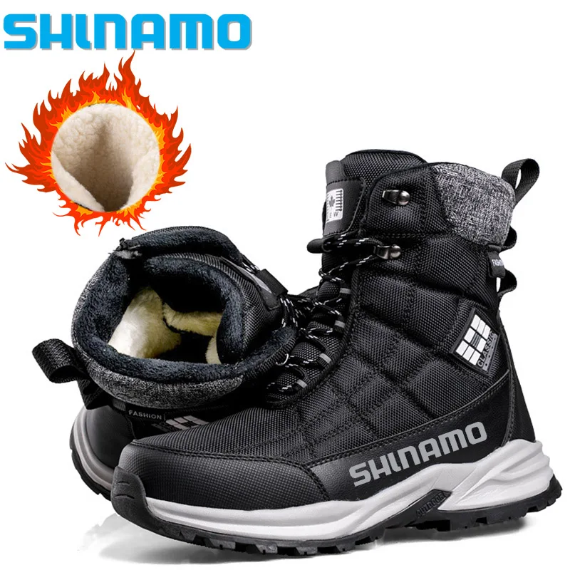 2023 Men Outdoor Winter Warm Fishing Shoes Thermal Anti Slip Waterproof Fishing Boots Cashmere Snow Boots Hunting Camping Shoes
2023 Men Outdoor Winter Warm Fishing Shoes Thermal Anti Slip Waterproof Fishing Boots Cashmere Snow Boots Hunting Camping Shoes