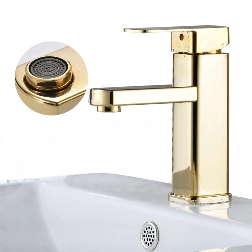 304 Stainless Steel Gold Waterfall Tap Monobloc Modern Bathroom Basin Sink Tap Hot & Cold Mixer Faucet Bathroom Accessories
304 Stainless Steel Gold Waterfall Tap Monobloc Modern Bathroom Basin Sink Tap Hot & Cold Mixer Faucet Bathroom Accessories
