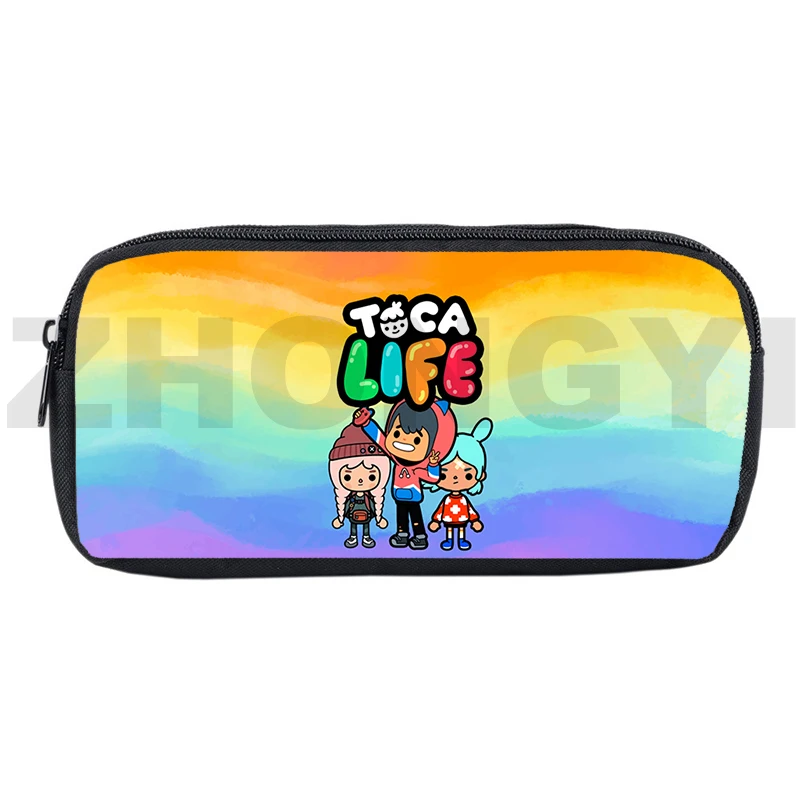 Portable Toca Life World 3D Print Pencil Case Hot Game Canvas Toca Boca Pen Bag Student Stationery Bag Kawaii Anime Makeup Bags
Portable Toca Life World 3D Print Pencil Case Hot Game Canvas Toca Boca Pen Bag Student Stationery Bag Kawaii Anime Makeup Bags