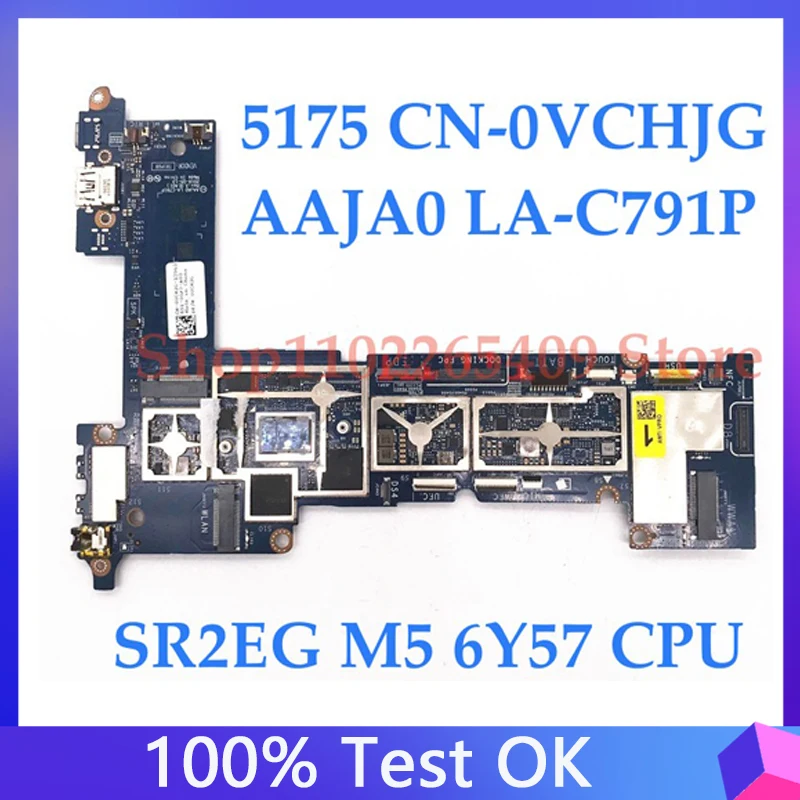 CN-0VCHJG 0VCHJG VCHJG AAJA0 LA-C791P Mainboard For Dell Latitude 5175 Laptop Motherboard With SR2EG M5 6Y57 CPU 100%Full Tested
CN-0VCHJG 0VCHJG VCHJG AAJA0 LA-C791P Mainboard For Dell Latitude 5175 Laptop Motherboard With SR2EG M5 6Y57 CPU 100%Full Tested