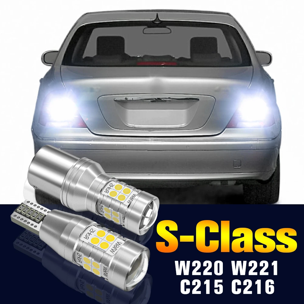 2pcs LED Reverse Light Bulb Backup Lamp For Mercedes Benz S Class W220 W221 C215 C216 1998-2013 2009 2010 2011 2012 Accessories
2pcs LED Reverse Light Bulb Backup Lamp For Mercedes Benz S Class W220 W221 C215 C216 1998-2013 2009 2010 2011 2012 Accessories