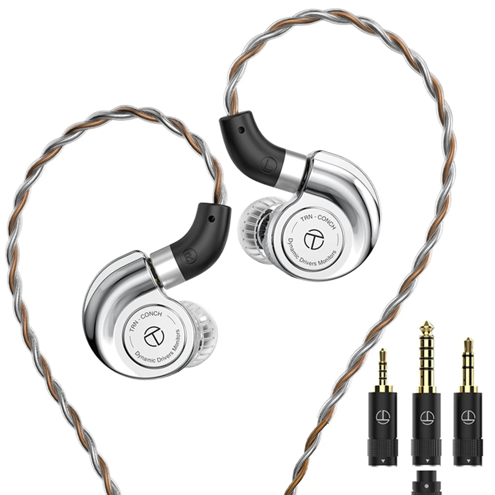 TRN Conch Earphones High Performance DLC Membrane Dynamic In Ear Monitoring Interchangeable Tunable Nozzles Filter
TRN Conch Earphones High Performance DLC Membrane Dynamic In Ear Monitoring Interchangeable Tunable Nozzles Filter