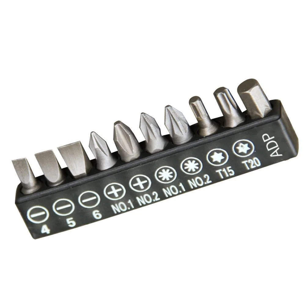 1/4" Insert Bit Set Repair Maintenance Tool Anti Slip Black/Yellow Electric Screwdriver Flat Head Replacement
1/4" Insert Bit Set Repair Maintenance Tool Anti Slip Black/Yellow Electric Screwdriver Flat Head Replacement