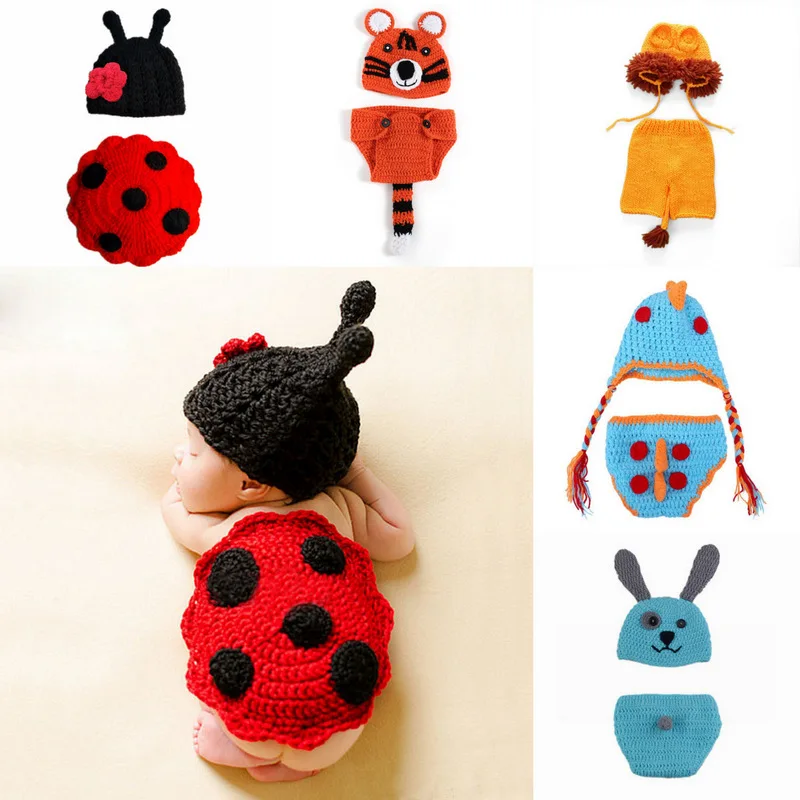 Baby Newborn Animal Modeling Clothing Photography Accessories Infant Knitting Cartoon Cute Clothing Outfit
Baby Newborn Animal Modeling Clothing Photography Accessories Infant Knitting Cartoon Cute Clothing Outfit