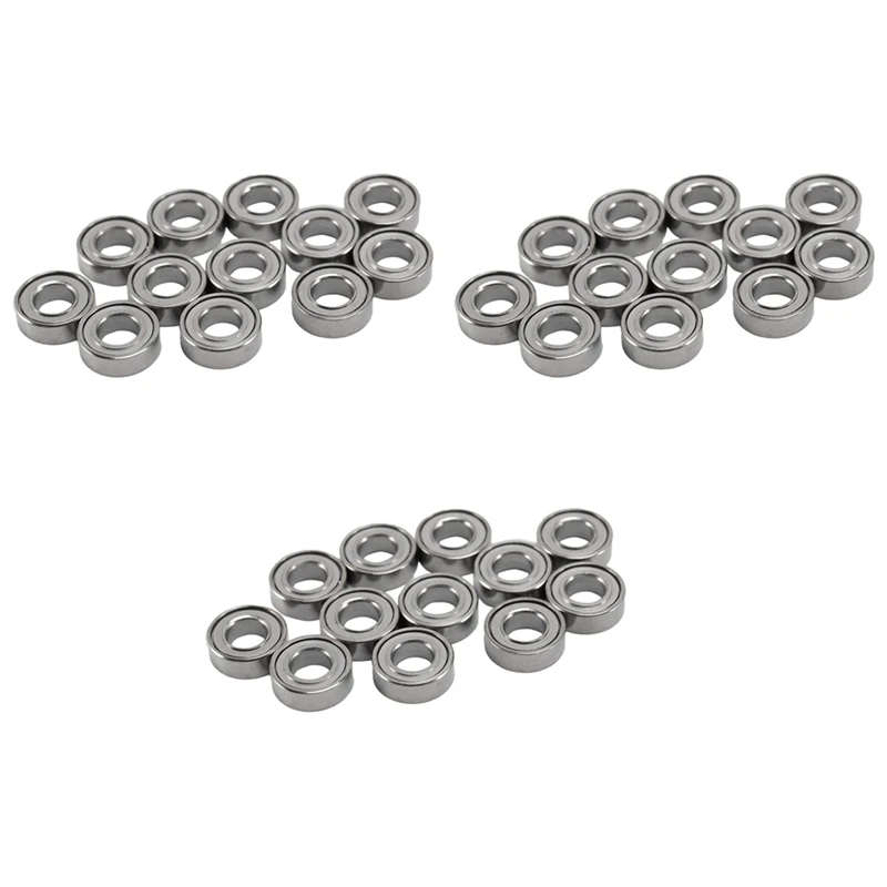 

36PCS Steel Bearing 3X6x2mm For WPL C14 C24 C34 C44 MN D90 MN-90 MN99S RC Car Spare Parts Upgrade Accessories