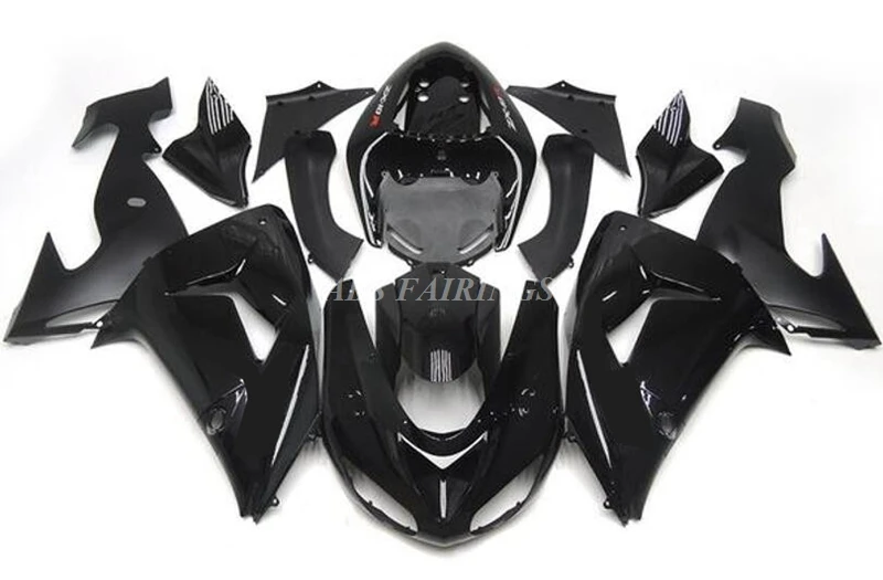 Литьевая пресс-форма, новый комплект обтекателей для мотоциклов из АБС-пластика, подходит для KAWASAKI ZX-10R ZX10R 2006 2007 06 07, черный комплект кузова 
Литьевая пресс-форма, новый комплект обтекателей для мотоциклов из АБС-пластика, подходит для KAWASAKI ZX-10R ZX10R 2006 2007 06 07, черный комплект кузова
