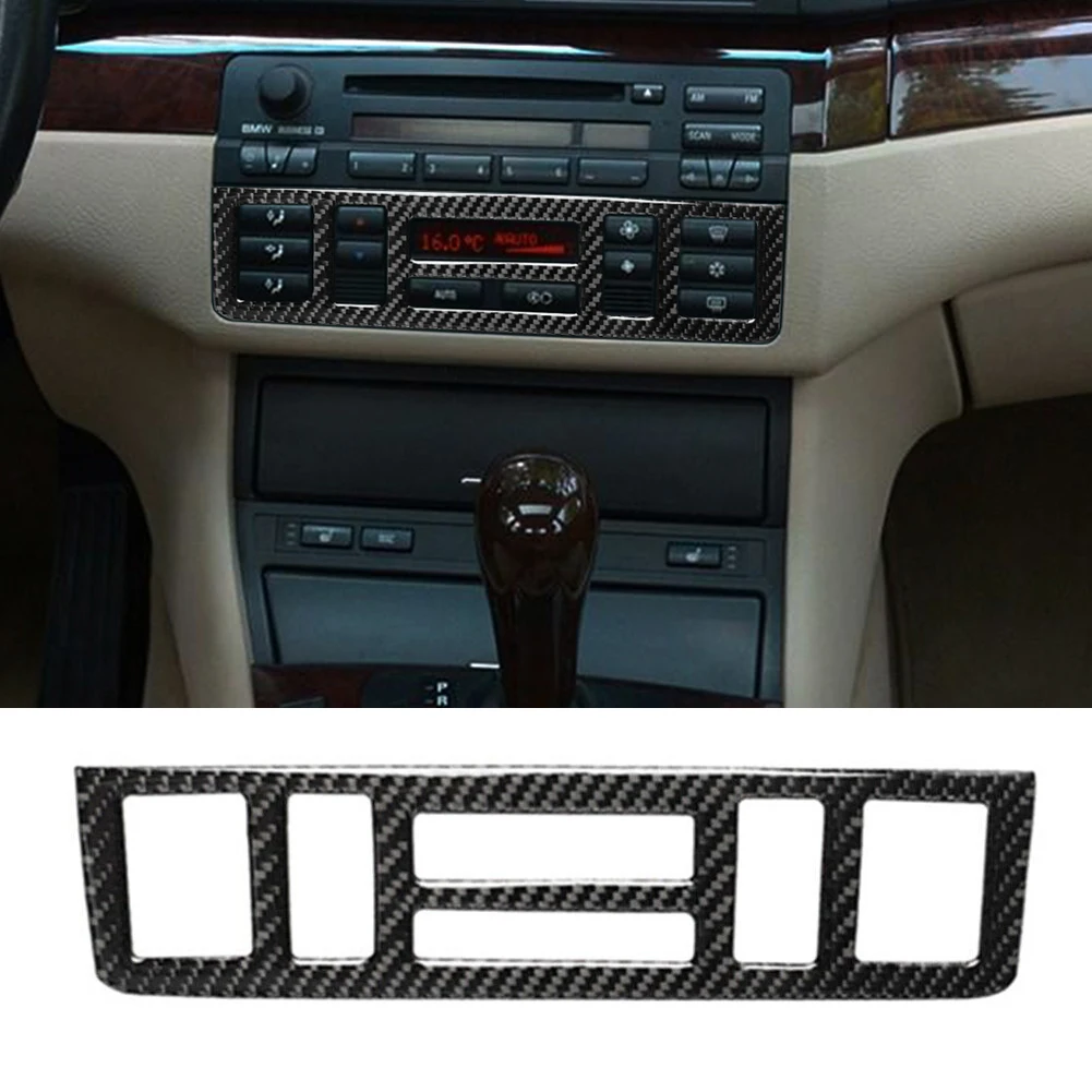 1x New Carbon Fiber Center Console CD Bottom Trim Cover Fits For BMW 3 Series E46 1998-2005 Plastic Car Interior Mouldings
1x New Carbon Fiber Center Console CD Bottom Trim Cover Fits For BMW 3 Series E46 1998-2005 Plastic Car Interior Mouldings