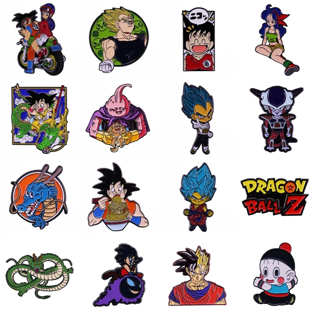 Anime DRAGON BALL Son Goku Kakarotto Krillin Bejīta Yonsei Chaoz Ranchi Cosplay Props Metal Badge Pin Alloy Brooch Accessories
Anime DRAGON BALL Son Goku Kakarotto Krillin Bejīta Yonsei Chaoz Ranchi Cosplay Props Metal Badge Pin Alloy Brooch Accessories