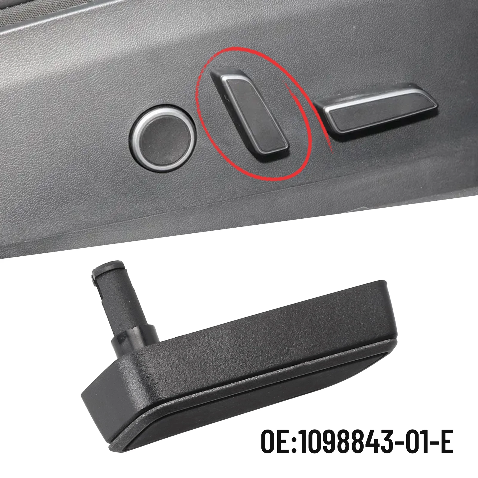 1PCS Suitable For Tesla Model 3 For Model Y 2021-2023 Car Co-pilot Side Seats Cushion Button 1098843-01-D Interior Accessories
1PCS Suitable For Tesla Model 3 For Model Y 2021-2023 Car Co-pilot Side Seats Cushion Button 1098843-01-D Interior Accessories