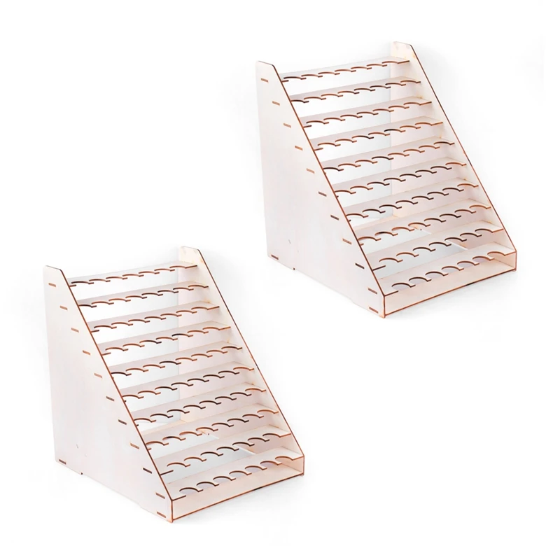 2X Wooden Organizer Tattoo Paint Bottles Display Rack Brushes Holder Stand Epoxy Microblading Storage Model Tool 1 
2X Wooden Organizer Tattoo Paint Bottles Display Rack Brushes Holder Stand Epoxy Microblading Storage Model Tool 1
