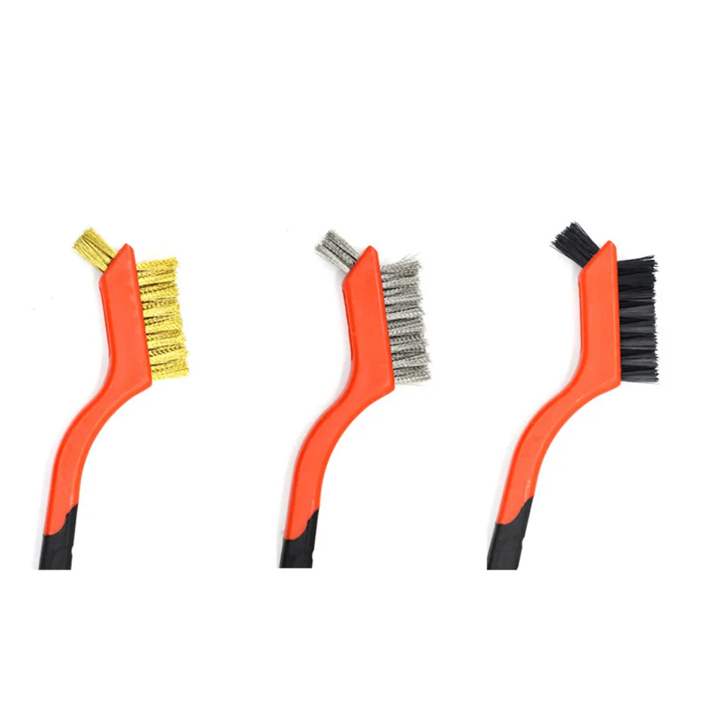 Wire Brush Brass Nylon & Steel Brushes Rust Remover Cleaning Polish Mini Toothbrush Removal Hand Tool Manual Tools
Wire Brush Brass Nylon & Steel Brushes Rust Remover Cleaning Polish Mini Toothbrush Removal Hand Tool Manual Tools