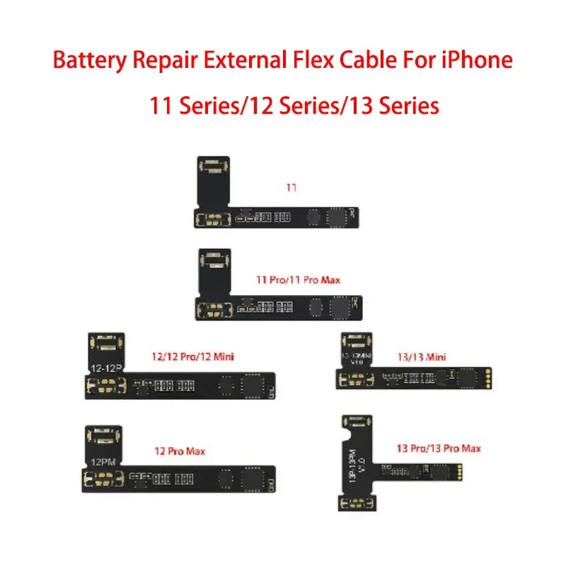 Original Battery Repair Flex for IPhone 11 12 13 Mini Pro Max Remove Warning Battery External Flex Cable Replacement Repair
Original Battery Repair Flex for IPhone 11 12 13 Mini Pro Max Remove Warning Battery External Flex Cable Replacement Repair