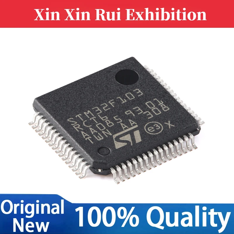 

(5piece) STM32F103RCT6 LQFP-64 ARM Cortex-M3 100% New Chipset Integrated circuit electronic components electrónica