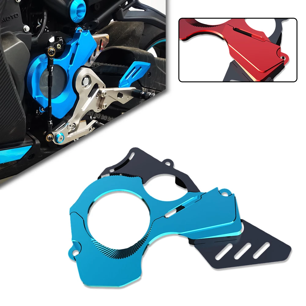 

Motorcycle CNC Aluminium Front Sprocket Chain Cover Protection Guard For CFMOTO CF 450SR 2022 2023 2024 450SS 450 SR Accessories