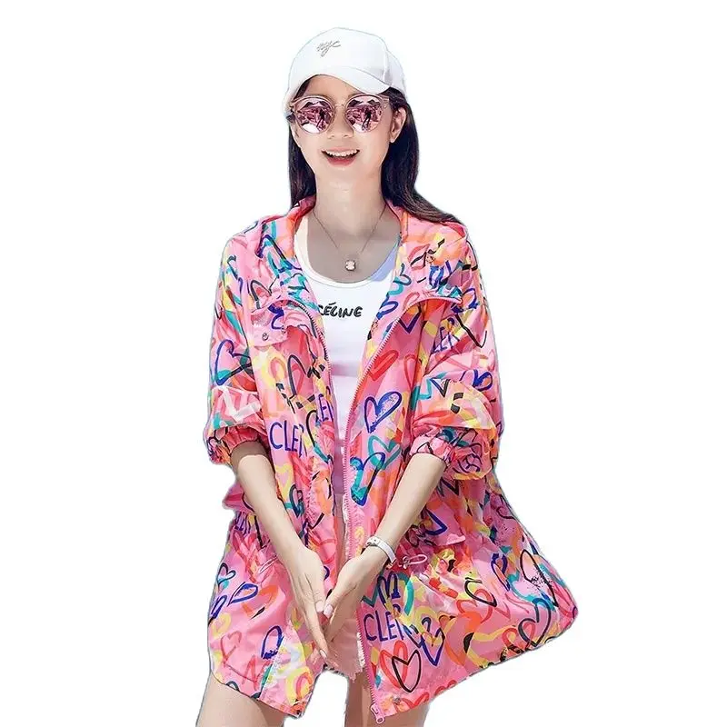 Women's UV-proof And Dreathable Sun Protection Clothes In Different Colors New Summer Fashion Cardigan Spring And Autumn Coat
Women's UV-proof And Dreathable Sun Protection Clothes In Different Colors New Summer Fashion Cardigan Spring And Autumn Coat