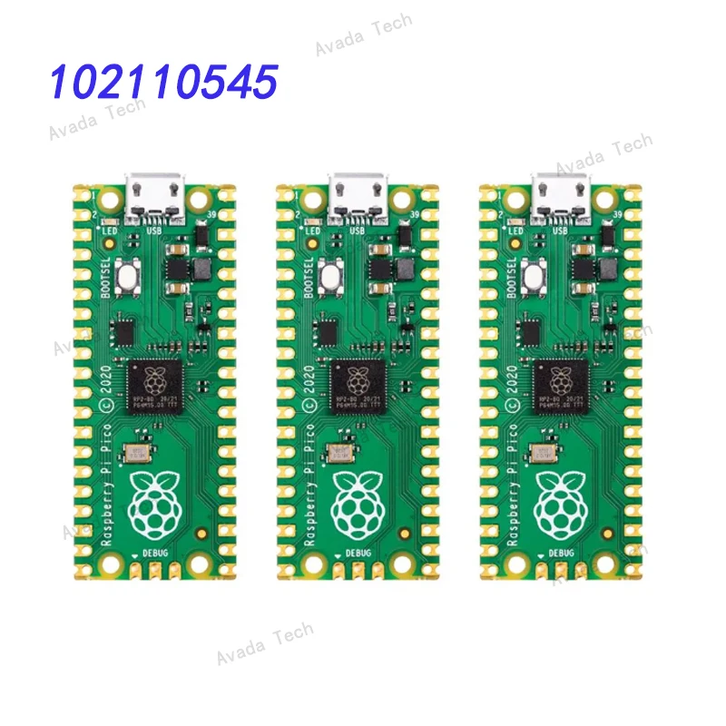 Компьютер с одной платой Avada Tech 102110545 Raspberry Pi Pico 3 Pc Pack 
Компьютер с одной платой Avada Tech 102110545 Raspberry Pi Pico 3 Pc Pack