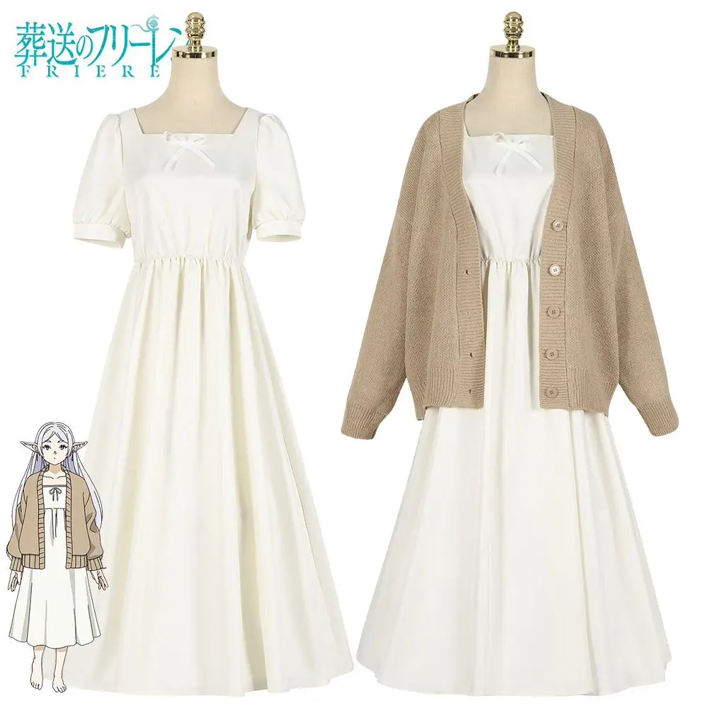 Frieren Cosplay Costume Anime Sousou No Frieren At The Funeral Cosplay HSIU White Skirt Suit Anime Full Costume
Frieren Cosplay Costume Anime Sousou No Frieren At The Funeral Cosplay HSIU White Skirt Suit Anime Full Costume
