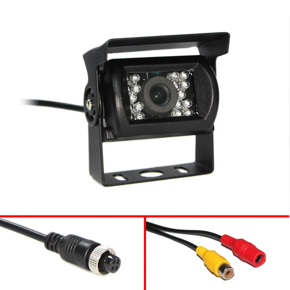 

for Truck Trailer Park Reversing Camera High-Definition Monitor Car IR Night Vision Camera Support Bus LED Rear View Camera
