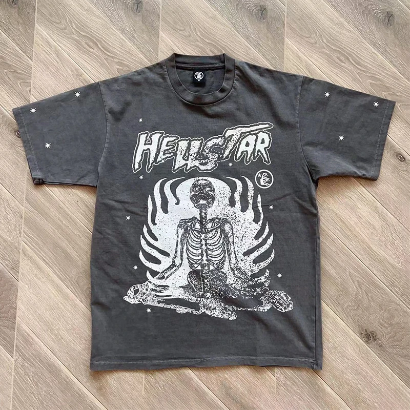 2023ss Hellstar Skull T-shirts Graphic Print T Shirts Versatile Y2k Streetwear Tees Woman Clothes Men's Clothing High Street
2023ss Hellstar Skull T-shirts Graphic Print T Shirts Versatile Y2k Streetwear Tees Woman Clothes Men's Clothing High Street