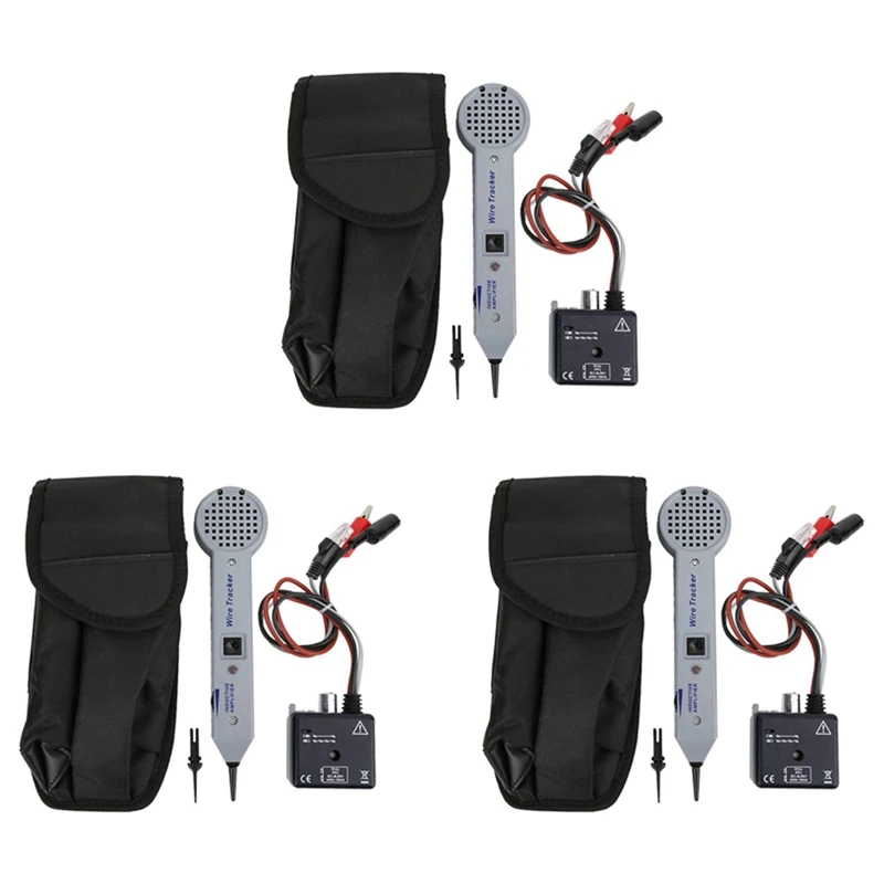 New 3X Wire Tracer Circuit Tester 200EP High Accuracy Cable Tone Generator Inductive Amplifier And Probe Kit With Adjustable
New 3X Wire Tracer Circuit Tester 200EP High Accuracy Cable Tone Generator Inductive Amplifier And Probe Kit With Adjustable