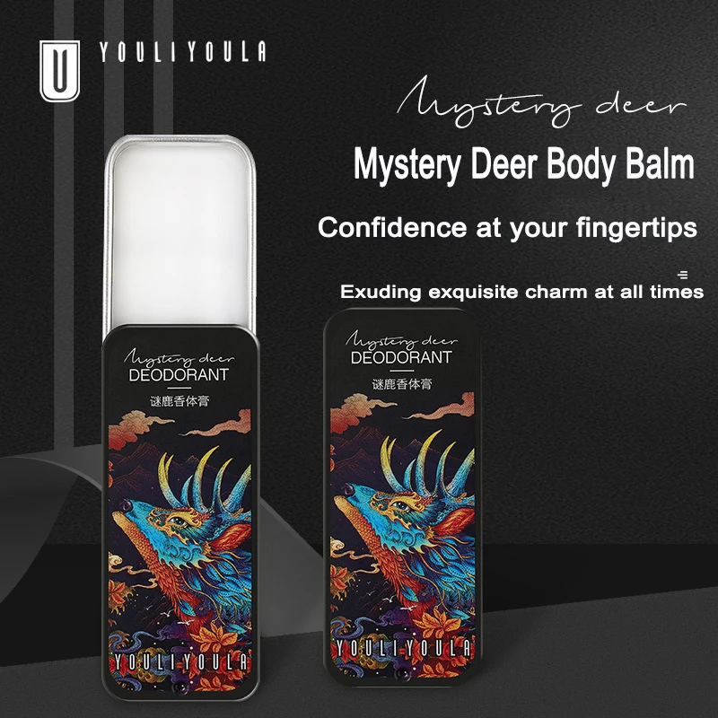 Portable Pocket Mysterious Deer Perfume Solid Balm For Men And Women Fresh And Natural Lasting Non-alcoholic Non-volatile
Portable Pocket Mysterious Deer Perfume Solid Balm For Men And Women Fresh And Natural Lasting Non-alcoholic Non-volatile