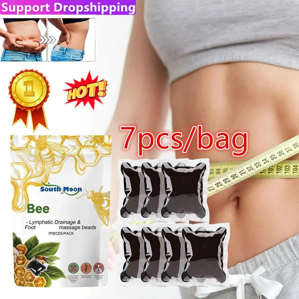 7pcs/bag Bee Slimming Foot Soaking Beads Lymphatic Drainage Foot Bath Pack Lymphatic Drainage Feet Care Tool
7pcs/bag Bee Slimming Foot Soaking Beads Lymphatic Drainage Foot Bath Pack Lymphatic Drainage Feet Care Tool
