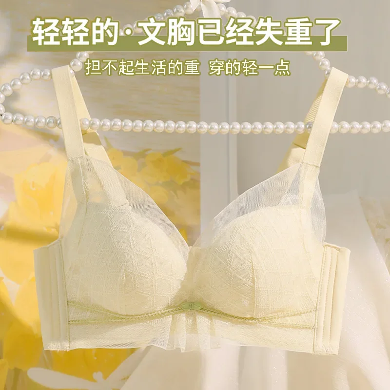 Summer Underwear Women's Small Breast Push-up Thin Collection Breast Anti-sag Sexy No Underwire Correction And Adjustment Bra
Summer Underwear Women's Small Breast Push-up Thin Collection Breast Anti-sag Sexy No Underwire Correction And Adjustment Bra