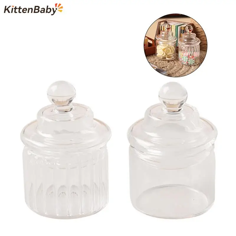 1:12 Dollhouse Miniature Candy Jar Glass Bottle Storage Tank With Lid Tiny Vial Home Decor Toy Doll House Accessories
1:12 Dollhouse Miniature Candy Jar Glass Bottle Storage Tank With Lid Tiny Vial Home Decor Toy Doll House Accessories