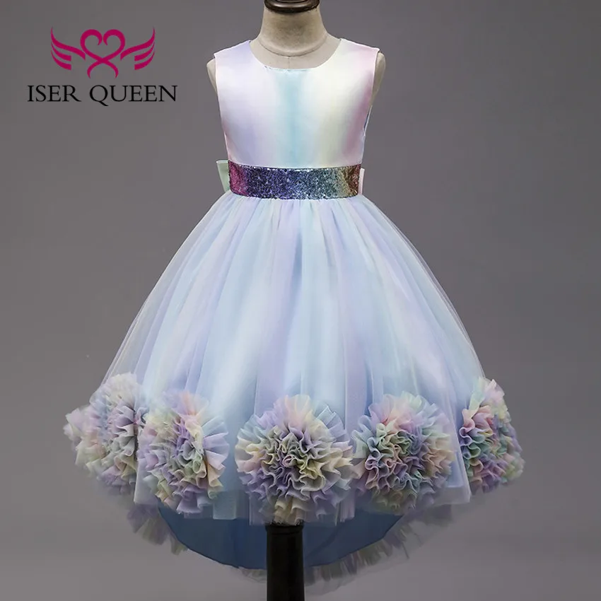 O neck Sleeveless Low-high Design Flower Girl Dress Good Quality 2023 New 3D Floral A Line Formal Dress For Child FG8014
O neck Sleeveless Low-high Design Flower Girl Dress Good Quality 2023 New 3D Floral A Line Formal Dress For Child FG8014
