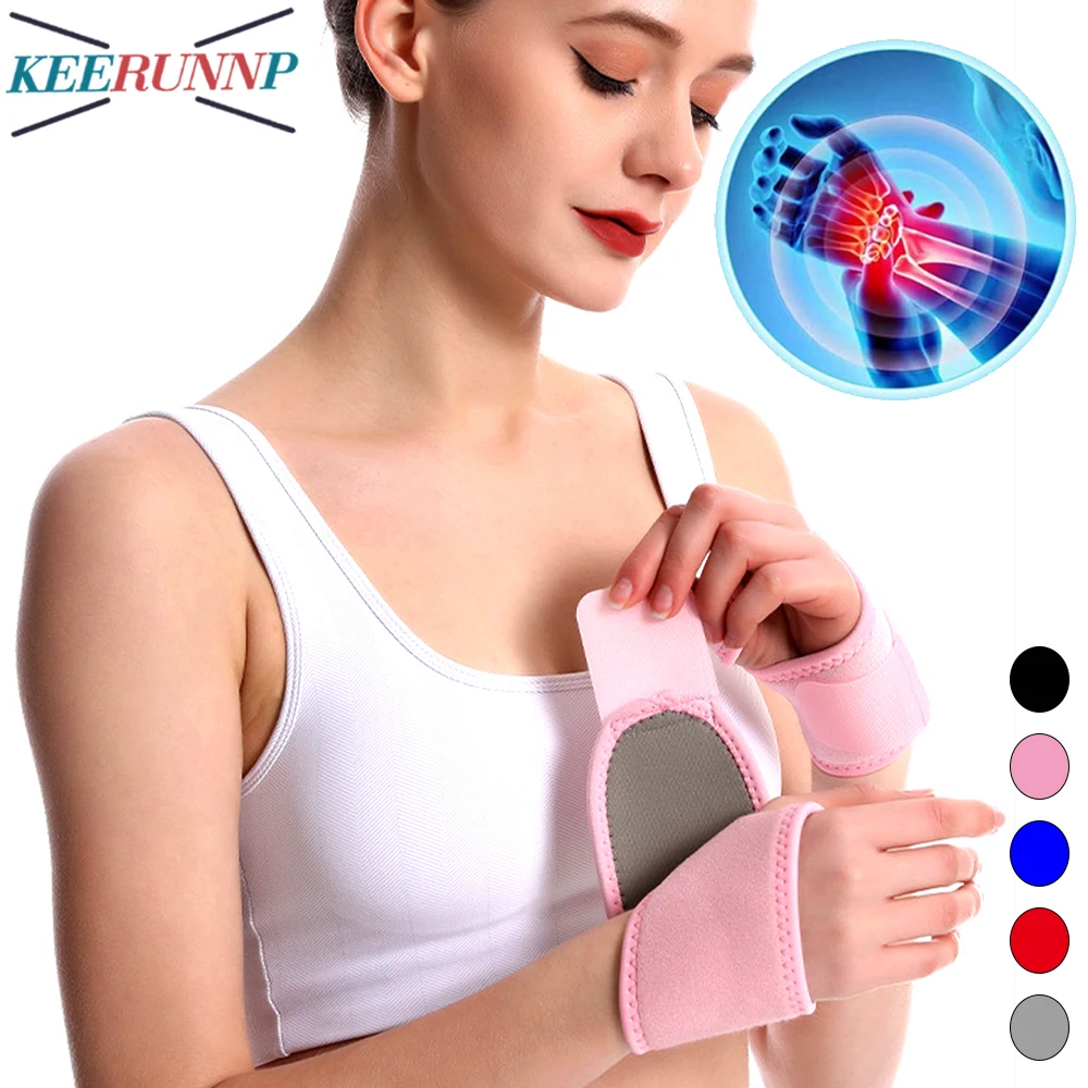 Profession Wrist Support Brace,Adjustable Wrist Strap Reversible Wrist Brace for Sports Protecting,Pain Relief,Carpal Tunnel,RSI
Profession Wrist Support Brace,Adjustable Wrist Strap Reversible Wrist Brace for Sports Protecting,Pain Relief,Carpal Tunnel,RSI