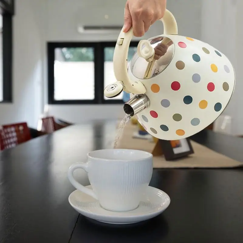 L35L Stainless Steel Whistling Kettle Wood Grain Handle Strong Compatibility Coffee Tea Kettle Universal Gas Induction Cooker
L35L Stainless Steel Whistling Kettle Wood Grain Handle Strong Compatibility Coffee Tea Kettle Universal Gas Induction Cooker