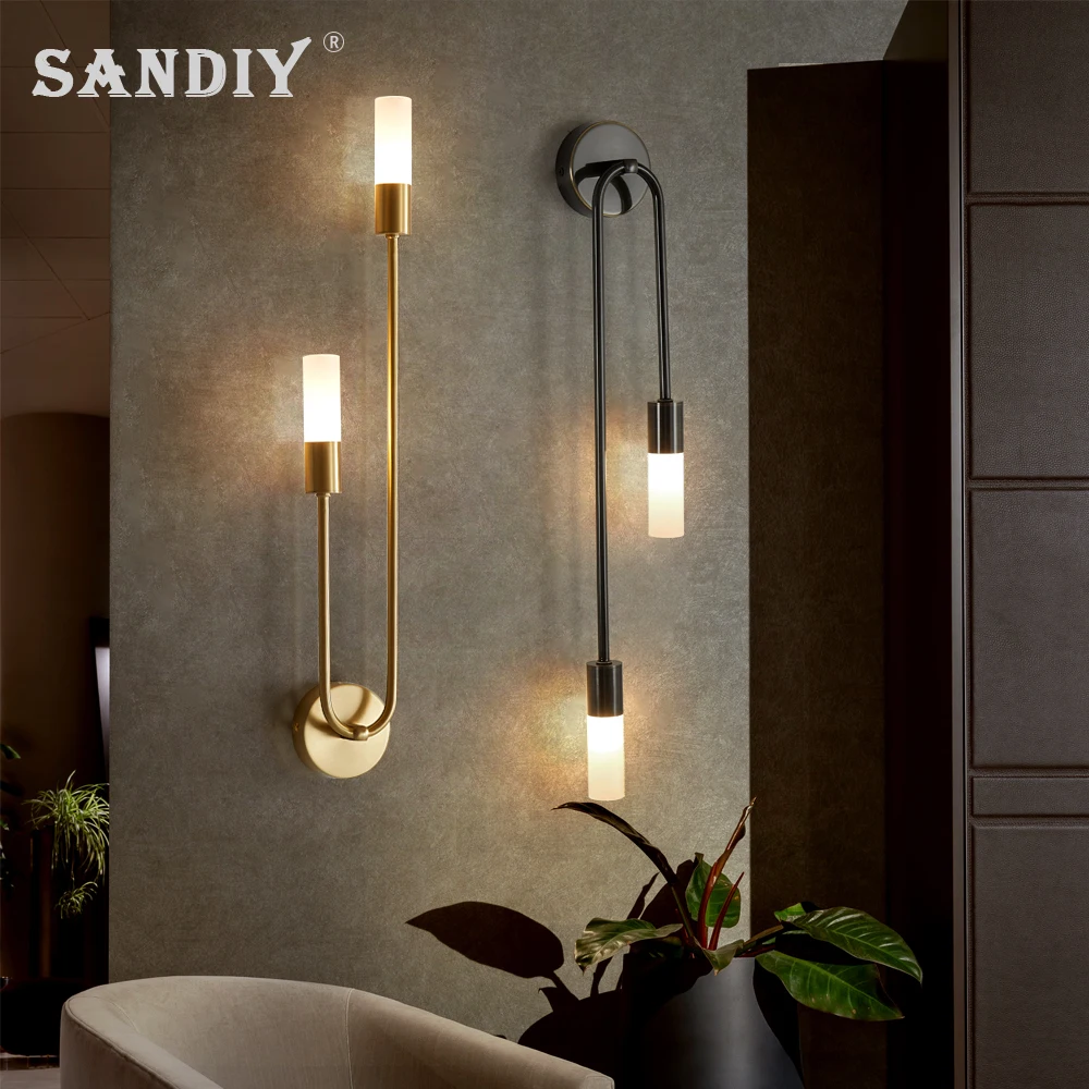 SANDIY Led Wall Light Scandinavian Bedside Lamp Modern Creative Sconces for Corridor Bedroom Living Room Stair Indoor Lighting
SANDIY Led Wall Light Scandinavian Bedside Lamp Modern Creative Sconces for Corridor Bedroom Living Room Stair Indoor Lighting