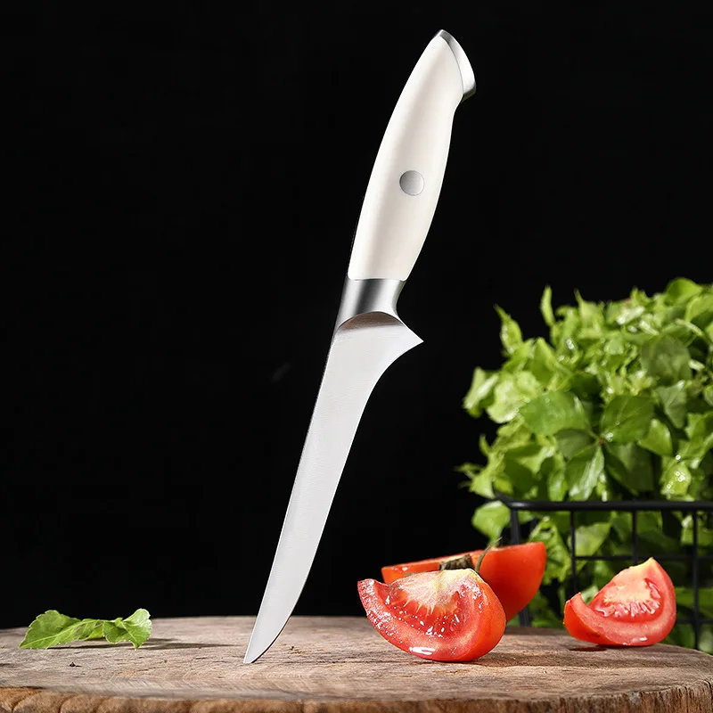 XITUO Boning Knife German High Carbon Stainless Steel Professional Grade Boning Fillet Knife for Meat and Poultry ABS Handle
XITUO Boning Knife German High Carbon Stainless Steel Professional Grade Boning Fillet Knife for Meat and Poultry ABS Handle